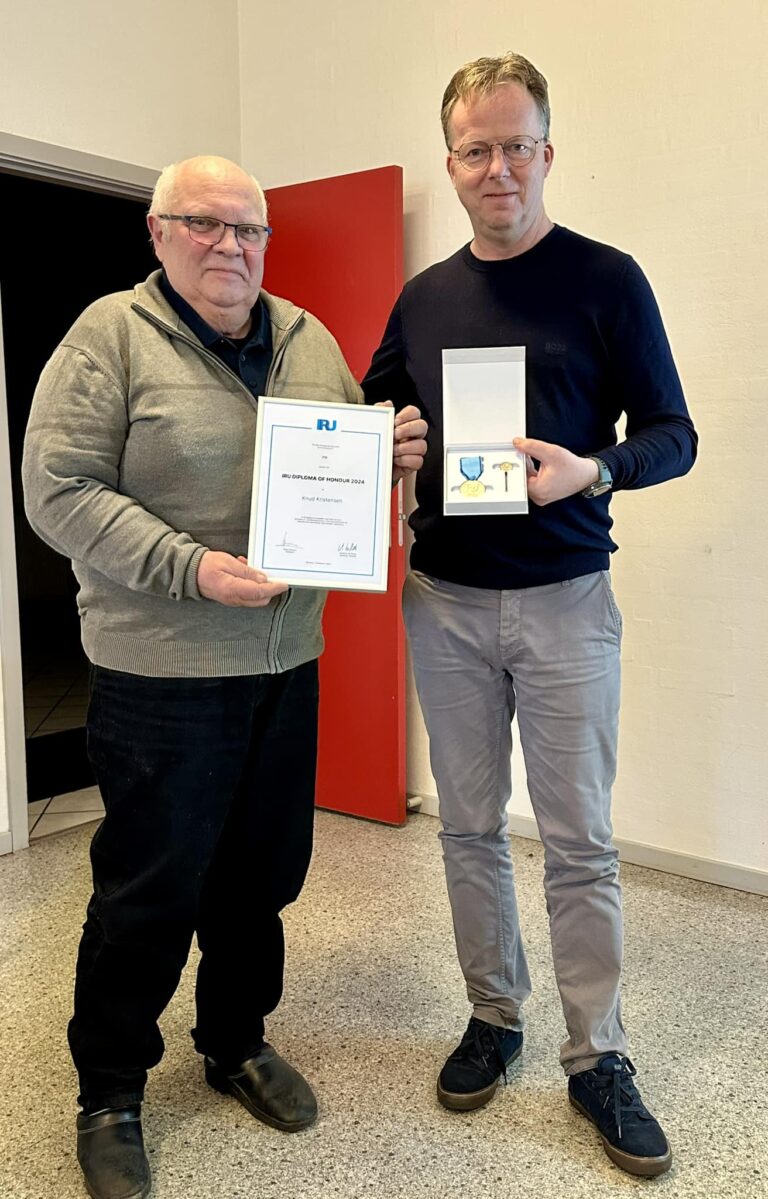 Vejgodstransportorganisationen hædrer chauffører